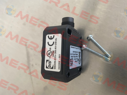 QG40N-KIXV-360-AV-CM-UL | QG40N-360-003 dis-sensors