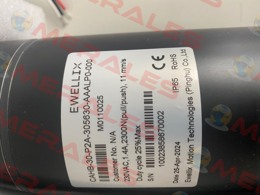 CAHB30-P2A-305630-AAALPO-000 evellix