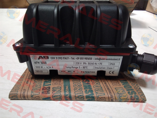 HFM 1000 AB Trasmissioni