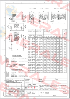 FZZG300X65-30 Frizlen