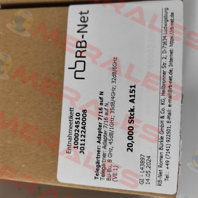 100024510 Telegaertner