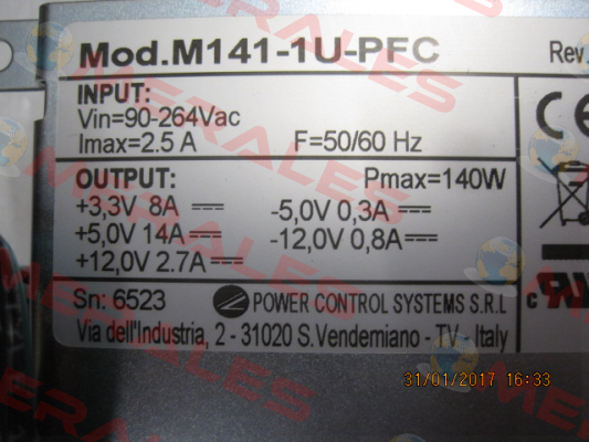 M141-1U-PFC Power Control Systems