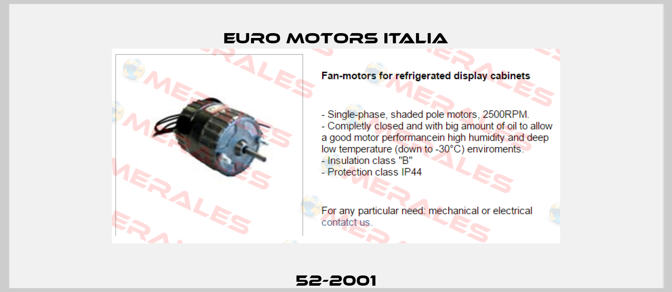 52-2001 Euro Motors Italia