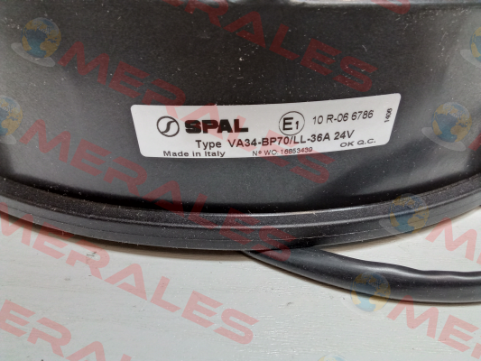 3010.2554 / VA34-BP70/LL-36A SPAL