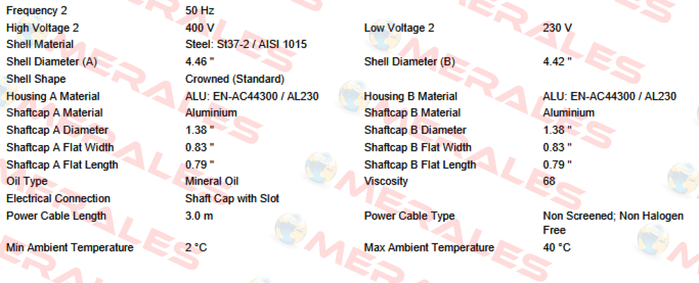 MI-DL0113 DL1133-AAA0AD0U9HSC-374mm Interroll