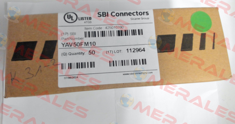 YAV50F-M10 Burndy