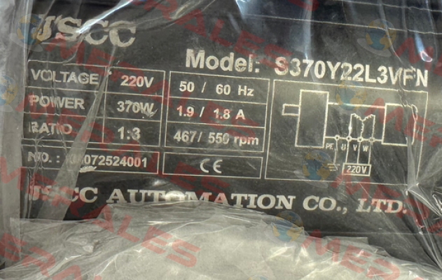 S370Y22L3VFN JSCC AUTOMATION CO., LTD.