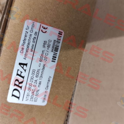 NTS1-0600-2 30-000 DRFA