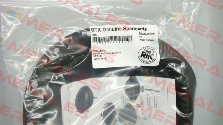 sparepart for 17082089/010 PV6311 DN40 PN40 + ST6160.A6 RTK Regeltechnik