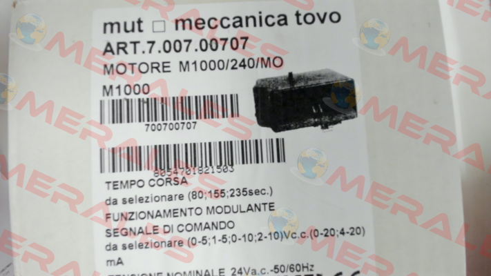 7.007.00707 Mut Meccanica Tovo SpA