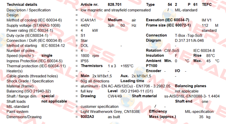 828.701 Combimac