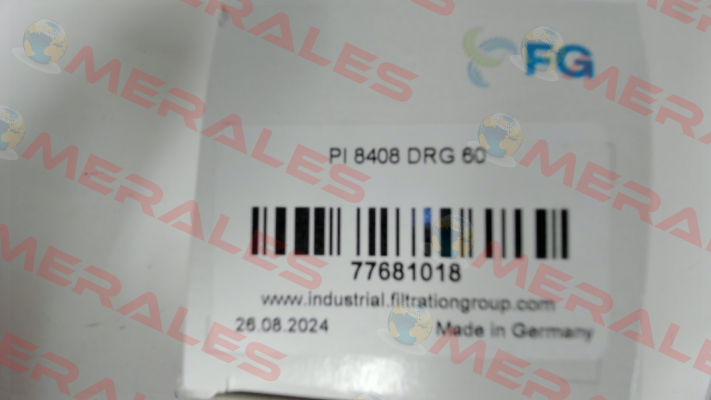p/n: 77681018; Type: PI 8408 DRG 60 MAHLE