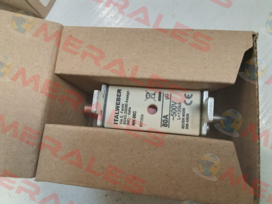 1500680 / FUS NH00C KOMBI GG 80A 500V Italweber