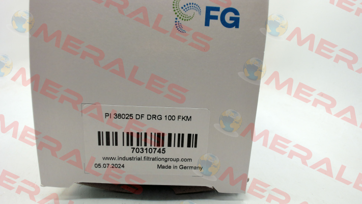 70310745 /PI 38025 DF DRG 100 FKM MAHLE