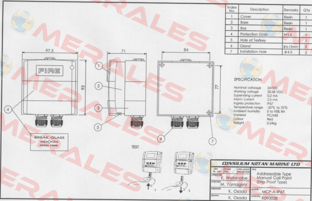 MCP-A IP67  Consilium