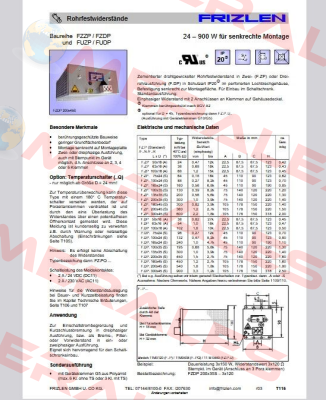FZZPQU200X45S-32 Frizlen