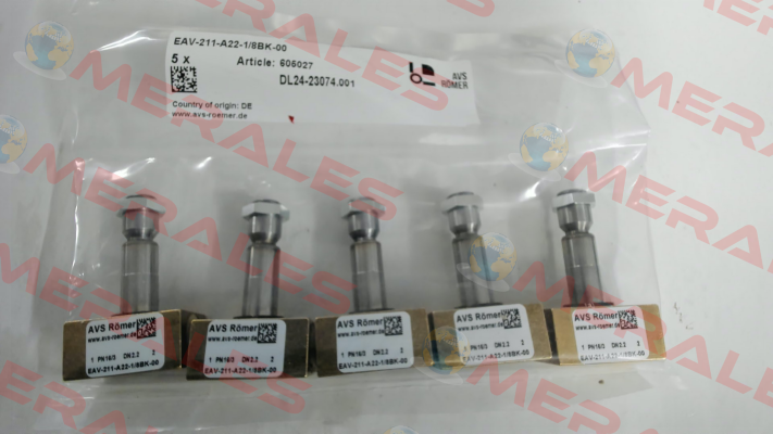 EAV-211-A22-1/8BK Avs Römer