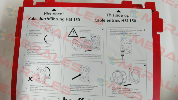 HSI150 1x1 K/100 (3030303428) HAUFF-TECHNIK