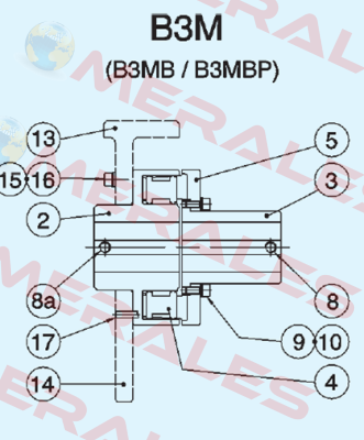 Coupling Tire For B3M/B3MBP  Transfluid