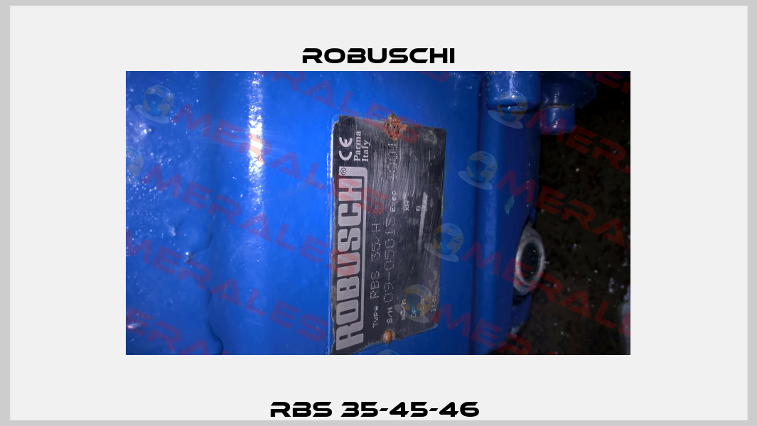 RBS 35-45-46  Robuschi