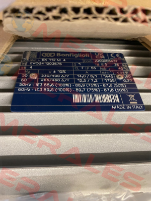 BX 112M 4 B5 PS Bonfiglioli