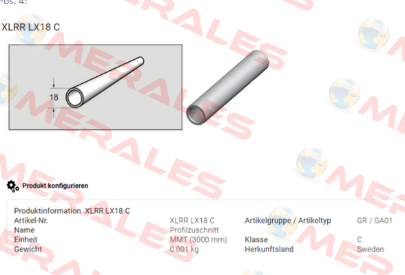XLRR LX18 C FlexLink