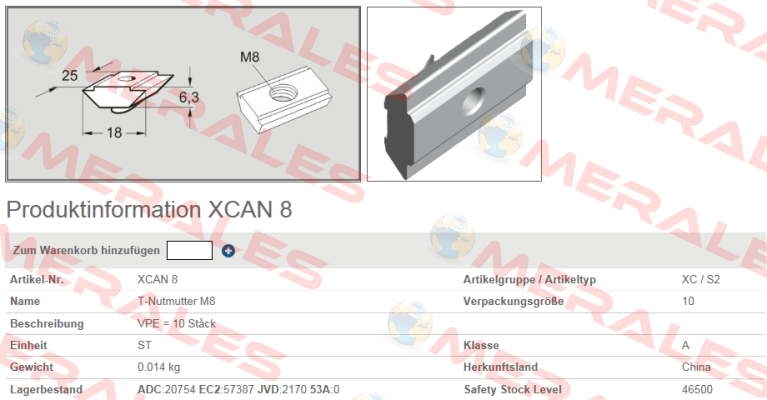 XCAN 8 (1*10)  FlexLink