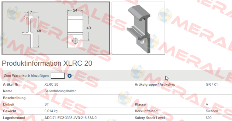 XLRC 20 FlexLink