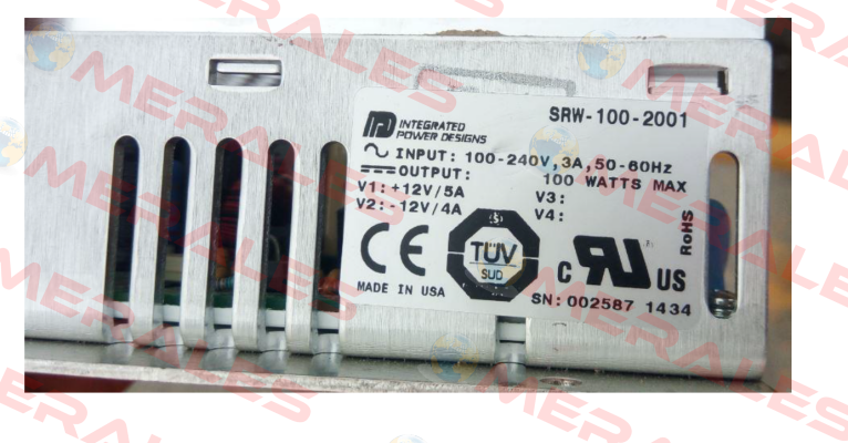 SRW-100-2001  INTEGRATED POWER DESIGNES