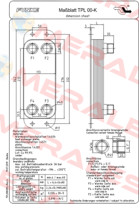 TPL 00-K-4-22 / 1035660 Funke