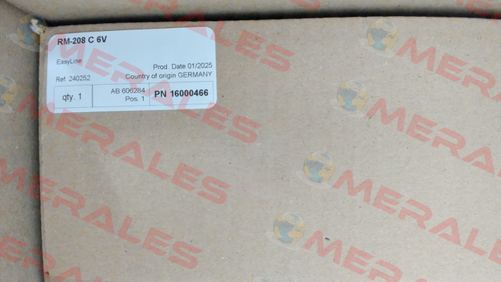 RM-208 C 6V IN 24V= Reco