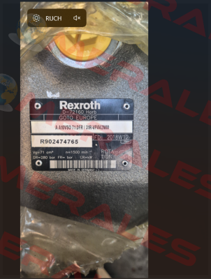 R902474765 / AA10 VSO 71 DFR/31R-VPA42N00 Rexroth