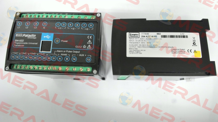 254-XZZ-M-02 CROMPTON INSTRUMENTS (TE Connectivity)