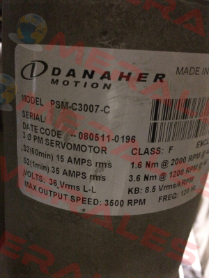 PSM-C3007C OEM  Danaher Motion