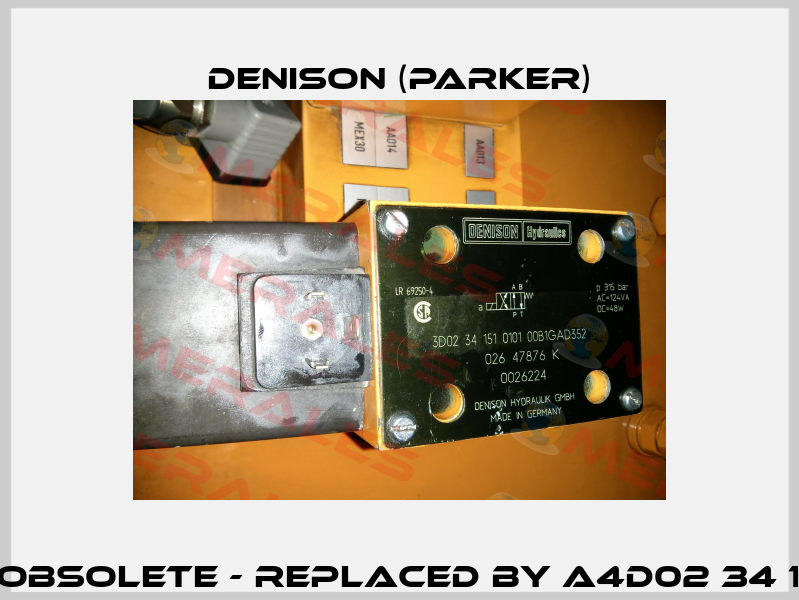 026 47846 K (obsolete - replaced by A4D02 34 151 0101B1 GAD)  Denison (Parker)