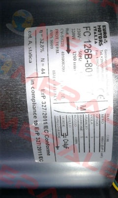 FC 126B-801 Euro Motors Italia