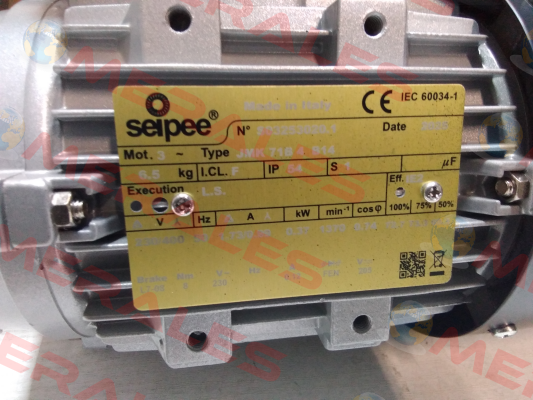 JMK 71B 0.37KW 4P B14 230/400-50 SEIPEE