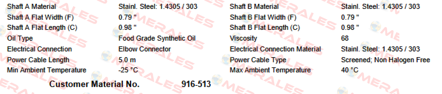 MI-DM0113 DM1133-ASM13E0U4LBJ-507mm Interroll