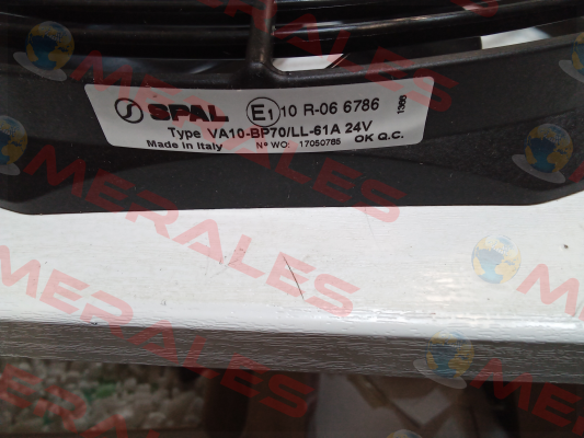 P/N: 30102542, Type: VA10-BP70/LL-61A SPAL