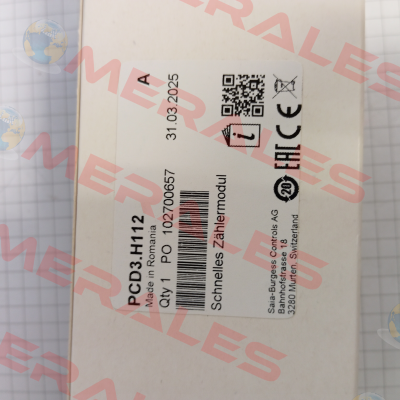 PCD3.H112 Saia-Burgess