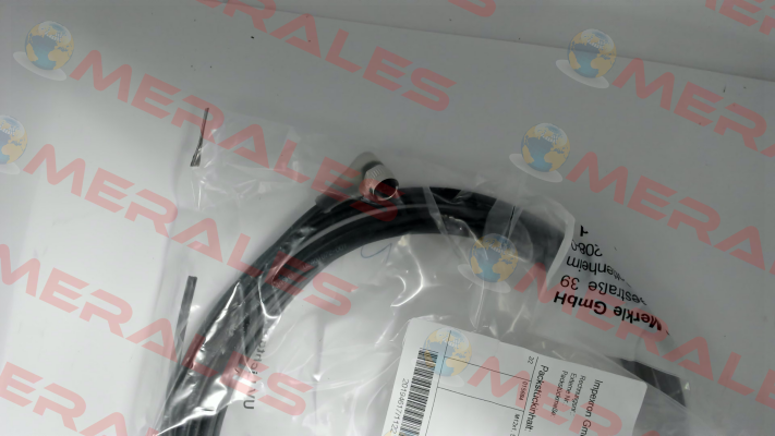 Winkelstecker N20 90° mit 3 m PU-Kabel Merkle