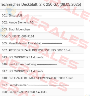 2K250GA// 4161 071 0605 Zf