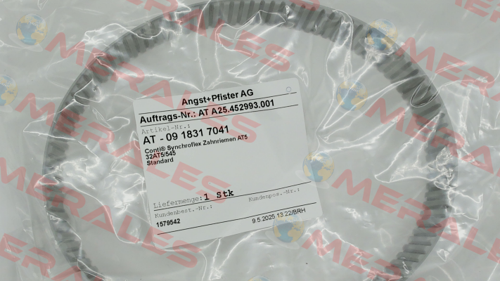 P/N: 0918317041, Type: 32AT5/545 Angst-Pfister
