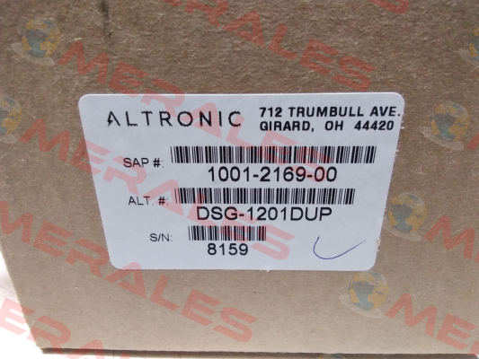 ALTDSG-1201DUP Altronic
