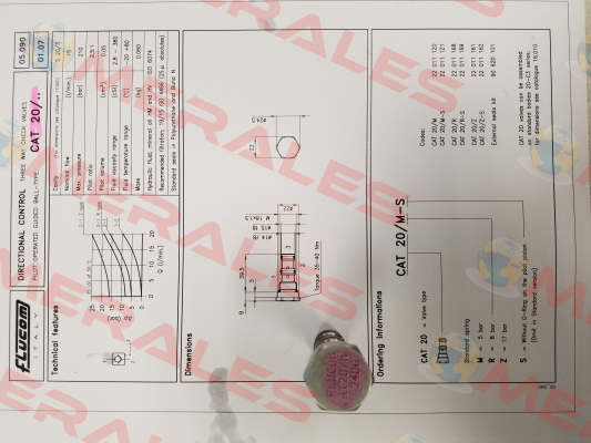 VBH.800CAP20/M  Flucom