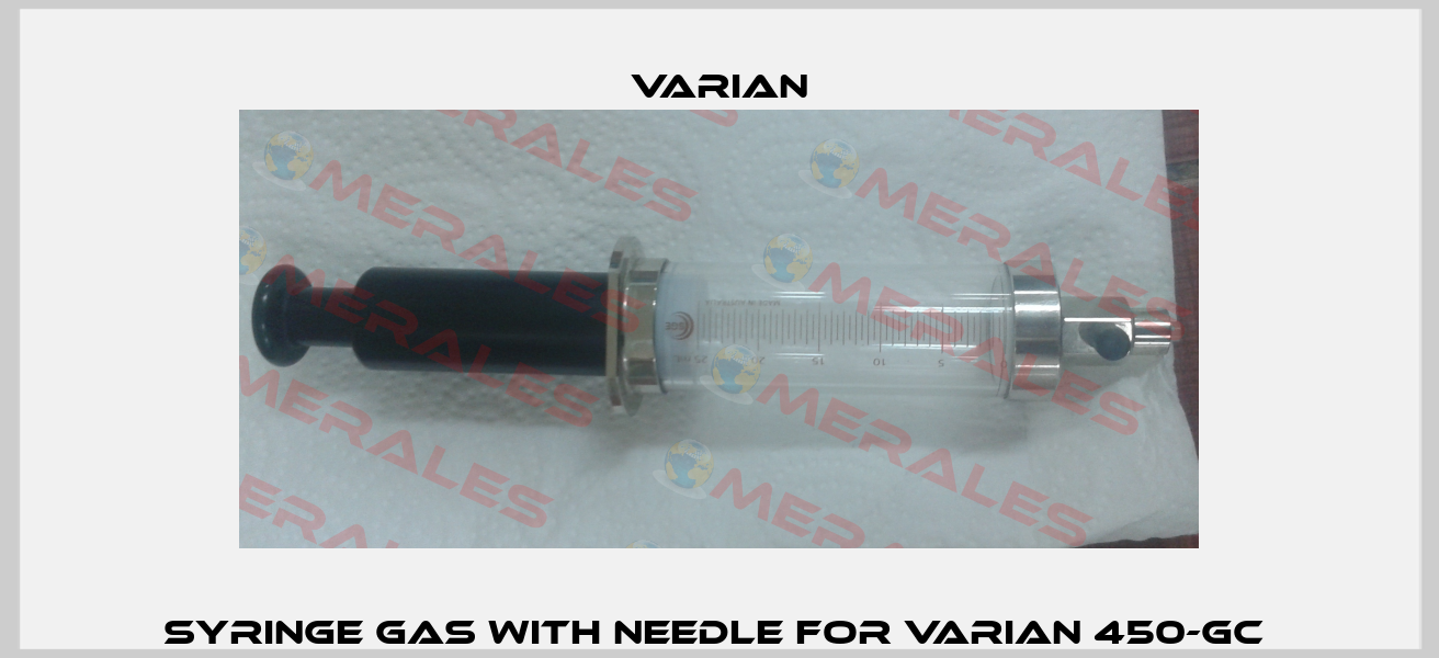 Syringe gas with needle for VARIAN 450-GC  Varian