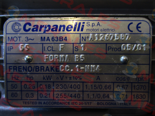 Typ 63L/4-BR (MA63b4)  Carpanelli