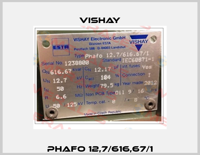 Phafo 12,7/616,67/1 Vishay