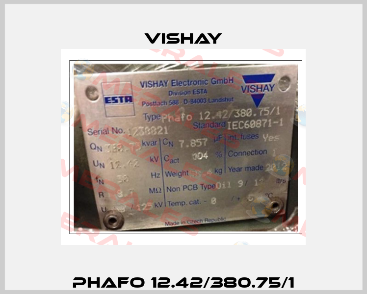 Phafo 12.42/380.75/1 Vishay