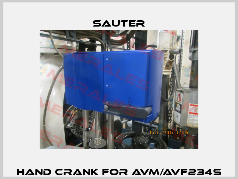 hand crank for AVM/AVF234S Sauter